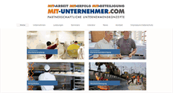 Desktop Screenshot of mit-unternehmer.com